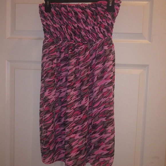 Pink Camouflage dress - Picture 2 of 2